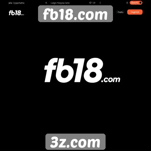 experiência de usuário no site fb18.com é destacada